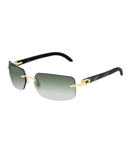 Lunettes de Soleil Cartier CT0022RS 001 Or