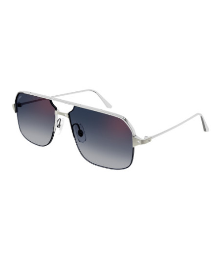 Lunettes de Soleil Cartier CT0230S 004 Argent