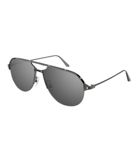 Lunettes de Soleil Cartier CT0229S 005 Ruthenium