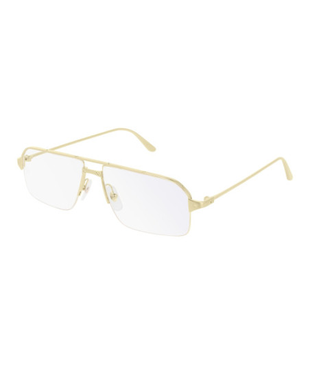 Lunettes de Vue Cartier CT0231O 001 Or