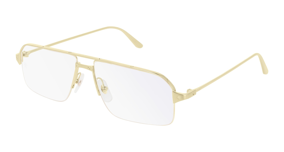 Lunettes de Vue Cartier CT0231O 001 Or