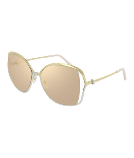 Lunettes de Soleil Cartier CT0225S 002 Or