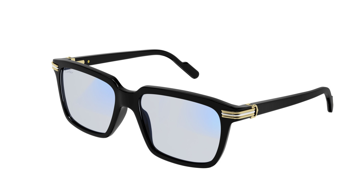 Lunettes de Soleil Cartier CT0220S 006 Noir