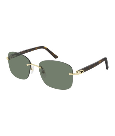 Lunettes de Soleil Cartier CT0227S 002 Or