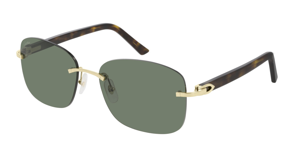 Lunettes de Soleil Cartier CT0227S 002 Or