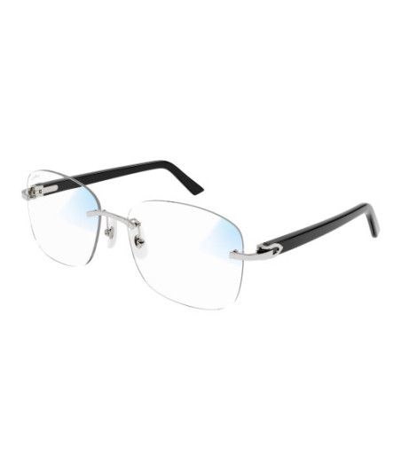 Lunettes de Soleil Cartier CT0227S 006 Argent