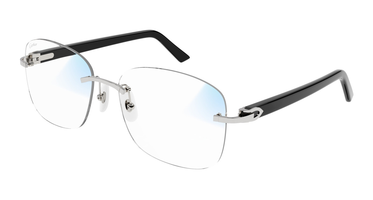 Lunettes de Soleil Cartier CT0227S 006 Argent