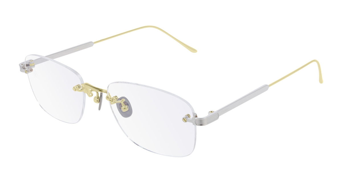 Lunettes de Vue Cartier CT0228O 001 Or