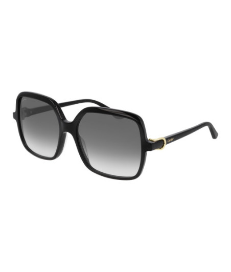 Lunettes de Soleil Cartier CT0219S 001 Noir