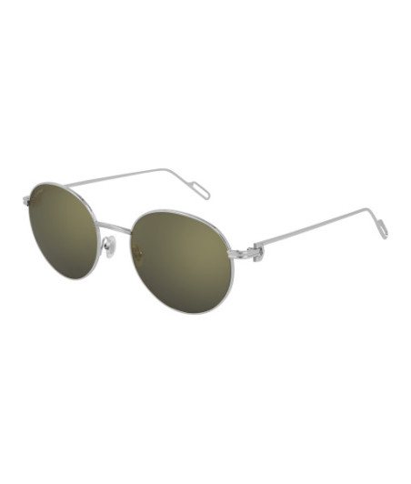 Lunettes de Soleil Cartier CT0249S 001 Argent