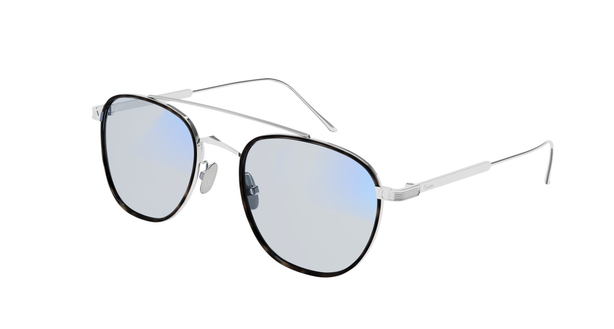 Lunettes de Soleil Cartier CT0251S 009 Argent