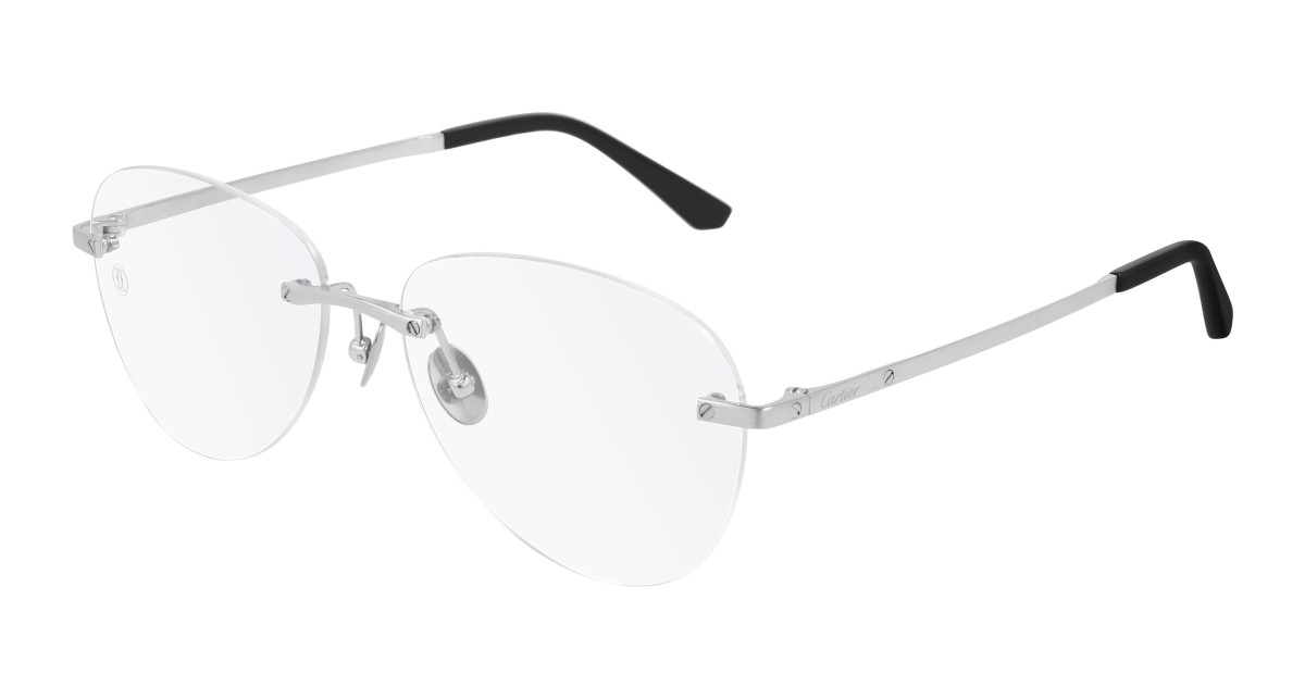 Lunettes de Vue Cartier CT0254O 002 Argent