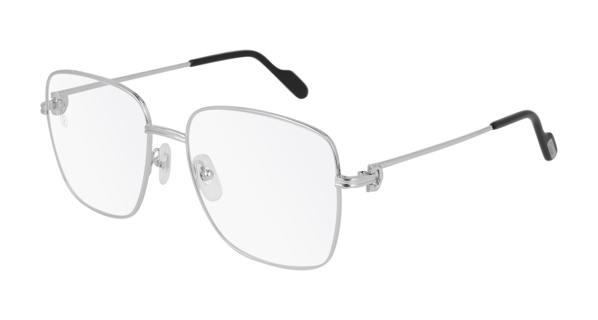 Lunettes de Vue Cartier CT0253O 001 Argent