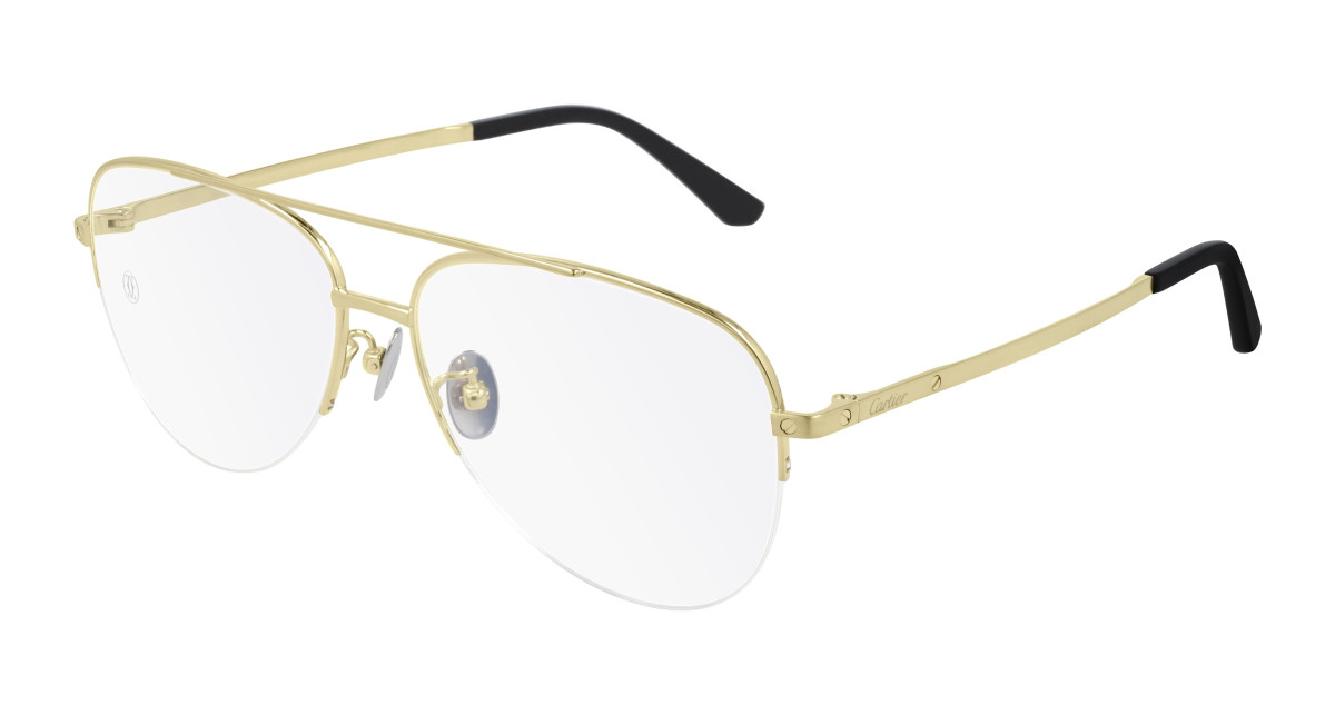 Lunettes de Vue Cartier CT0256O 001 Or