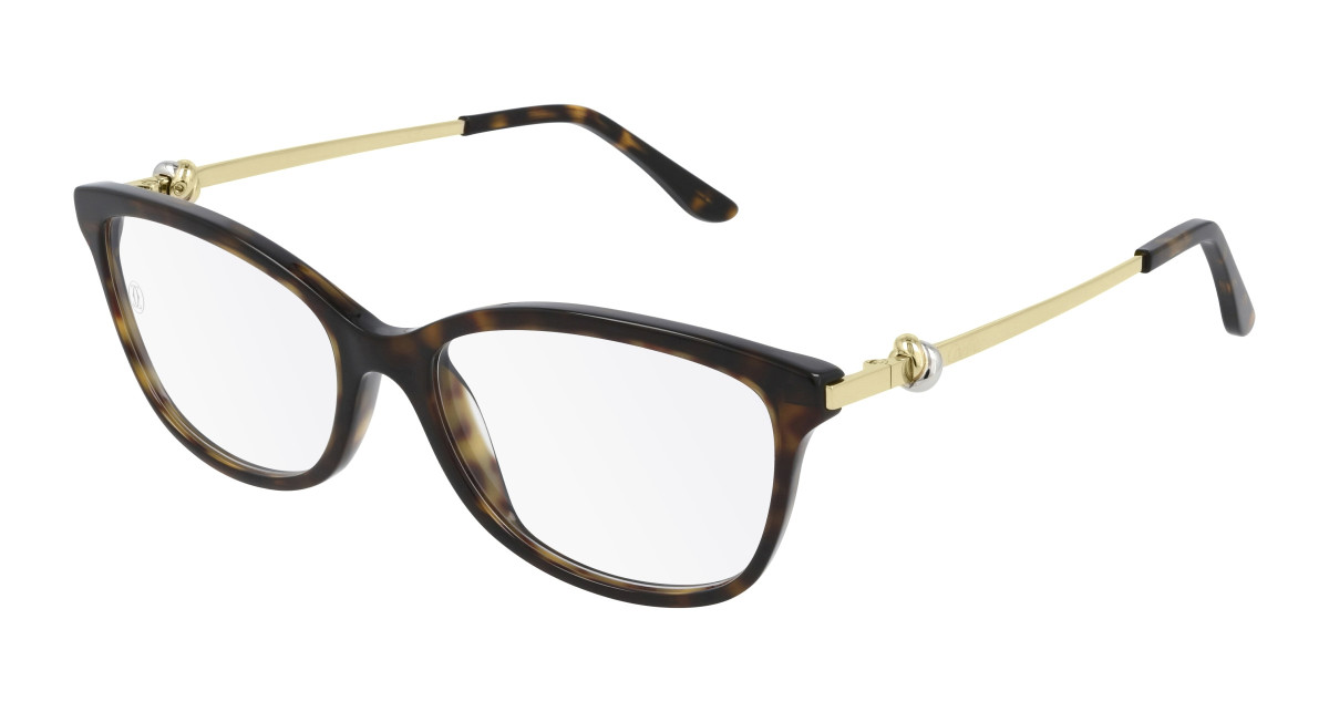 Lunettes de Vue Cartier CT0257O 002 Havane