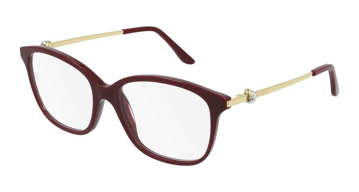 Lunettes de Vue Cartier CT0258O 003 Bourgogne