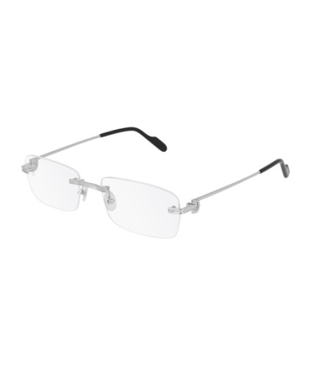 Lunettes de Vue Cartier CT0259O 001 Argent