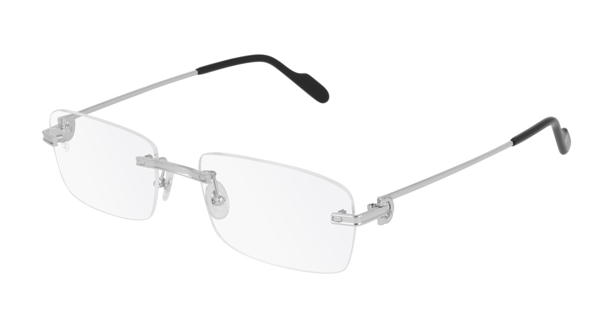 Lunettes de Vue Cartier CT0259O 001 Argent