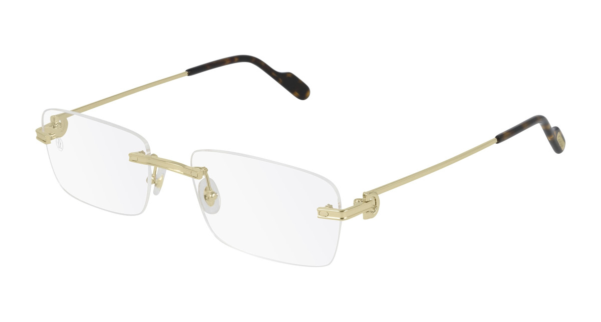 Lunettes de Vue Cartier CT0259O 002 Or