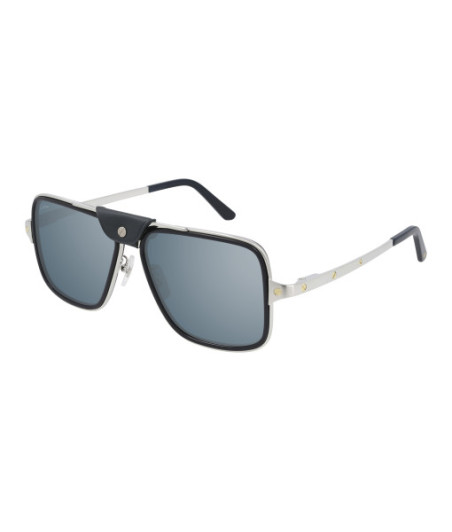 Lunettes de Soleil Cartier CT0263SA 003 Bleu