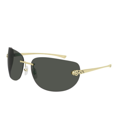 Lunettes de Soleil Cartier CT0266S 001 Or