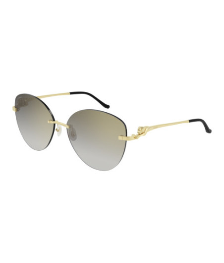 Lunettes de Soleil Cartier CT0269S 001 Or