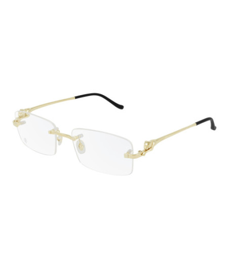 Lunettes de Vue Cartier CT0281O 003 Or