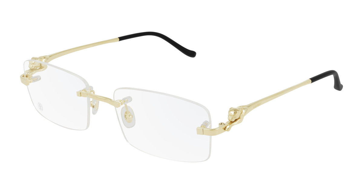 Lunettes de Vue Cartier CT0281O 003 Or