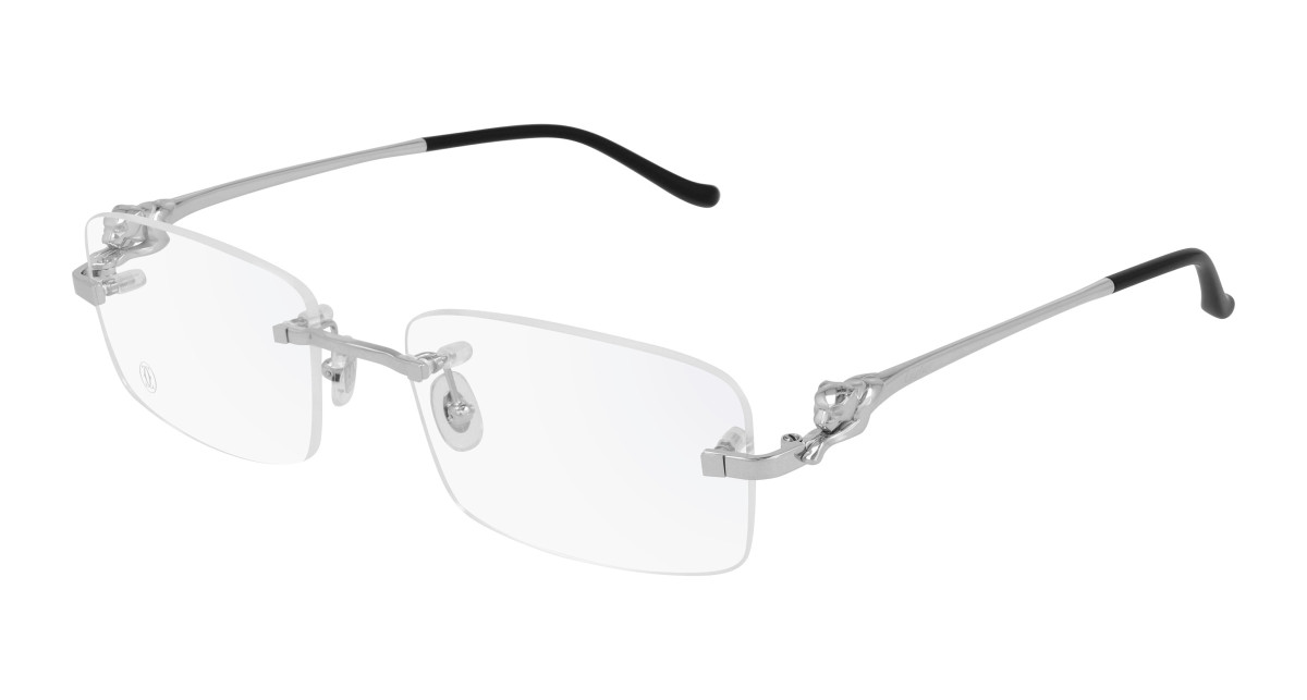 Lunettes de Vue Cartier CT0281O 004 Argent