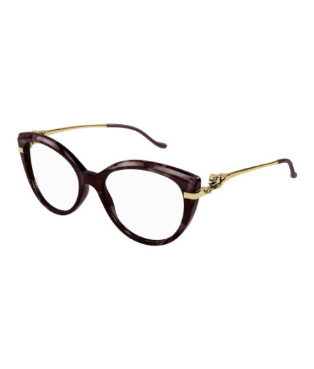 Lunettes de Vue Cartier CT0283O 003 Havane