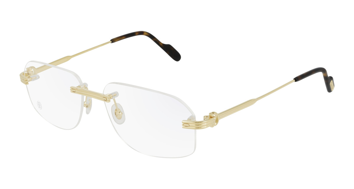 Lunettes de Vue Cartier CT0284O 002 Or