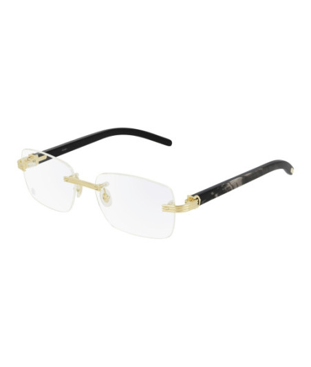 Lunettes de Vue Cartier CT0286O 001 Or