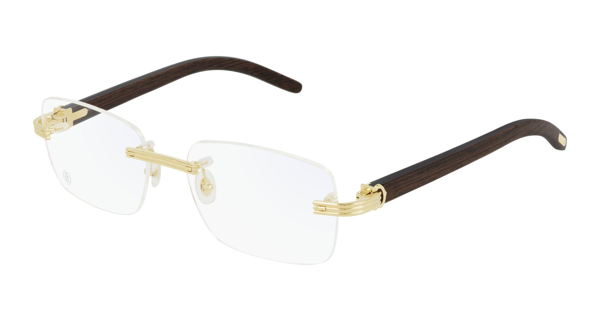 Lunettes de Vue Cartier CT0286O 002 Or