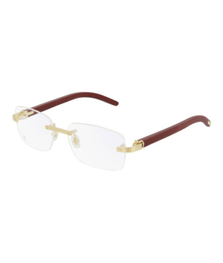 Lunettes de Vue Cartier CT0286O 004 Or