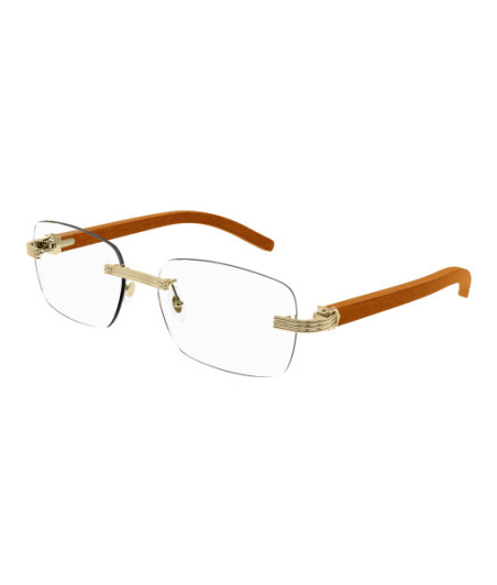 Lunettes de Vue Cartier CT0286O 006 Or