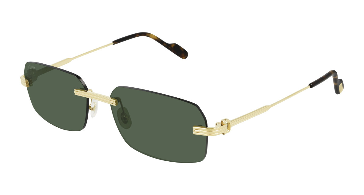 Lunettes de Soleil Cartier CT0271S 002 Or