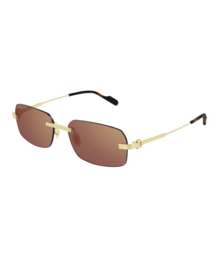 Lunettes de Soleil Cartier CT0271S 004 Or