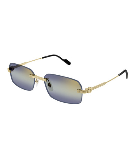 Lunettes de Soleil Cartier CT0271S 006 Or