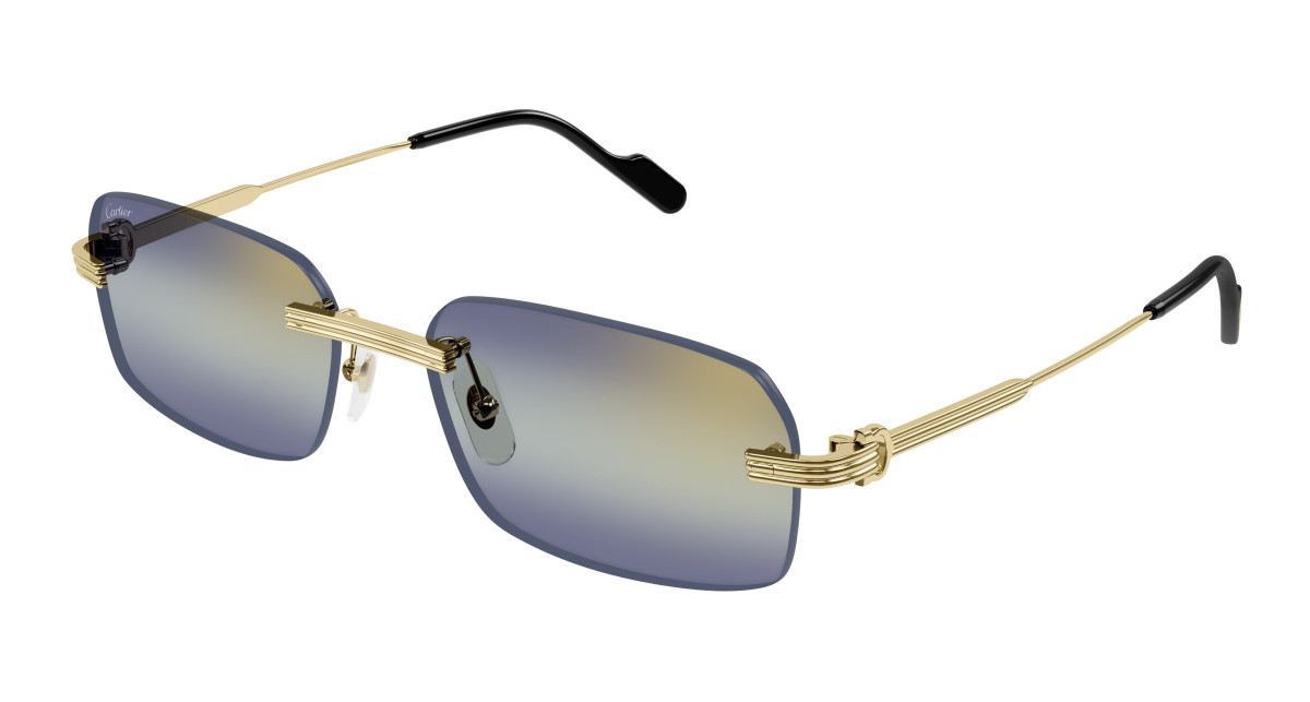 Lunettes de Soleil Cartier CT0271S 006 Or