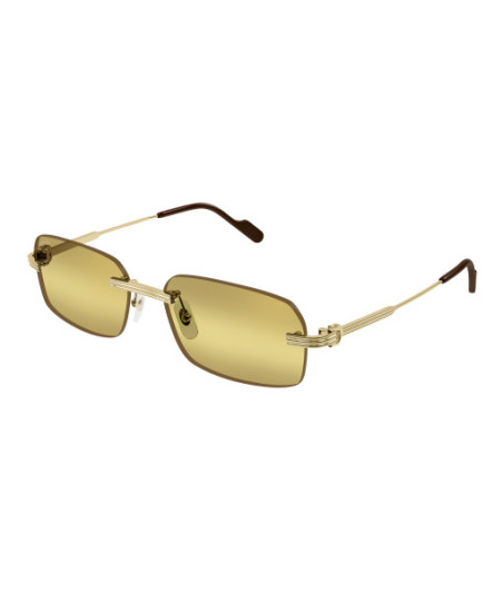 Lunettes de Soleil Cartier CT0271S 007 Or