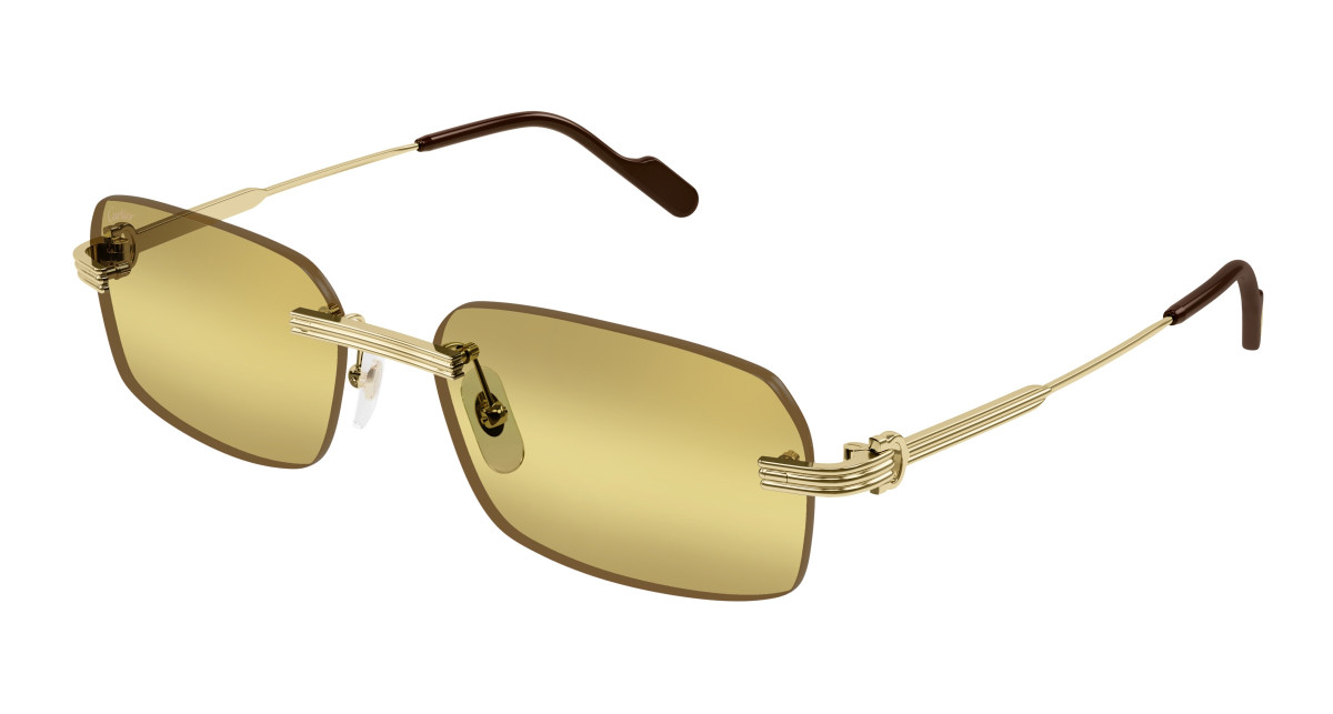 Lunettes de Soleil Cartier CT0271S 007 Or