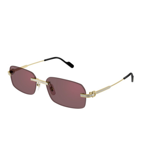 Lunettes de Soleil Cartier CT0271S 008 Or