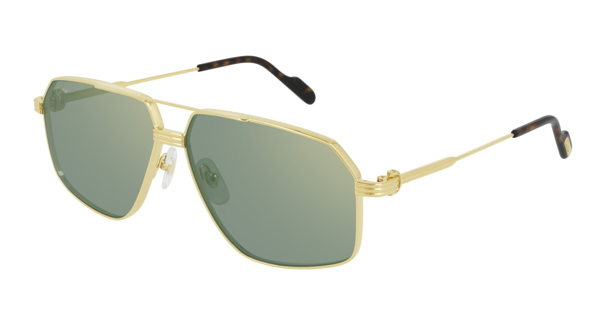 Lunettes de Soleil Cartier CT0270S 004 Or