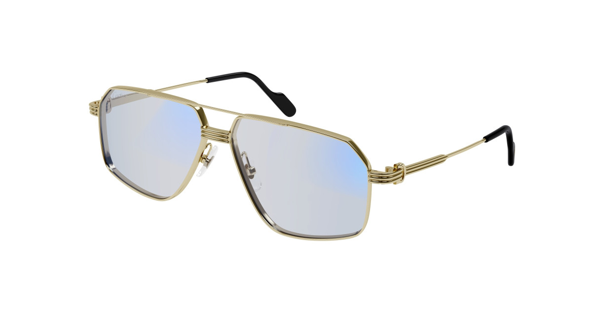 Lunettes de Soleil Cartier CT0270S 009 Or