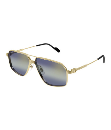 Lunettes de Soleil Cartier CT0270S 010 Or