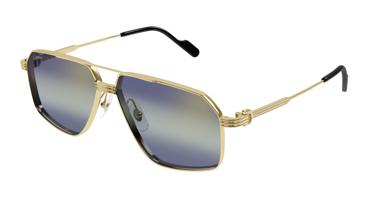 Lunettes de Soleil Cartier CT0270S 010 Or