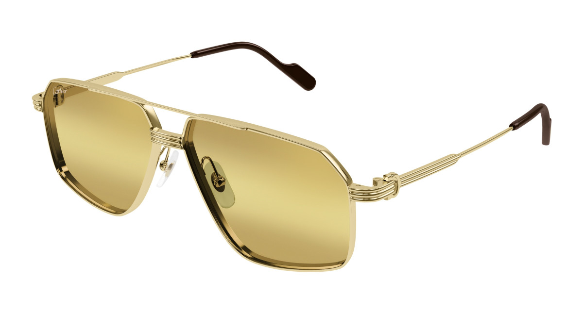 Lunettes de Soleil Cartier CT0270S 011 Or