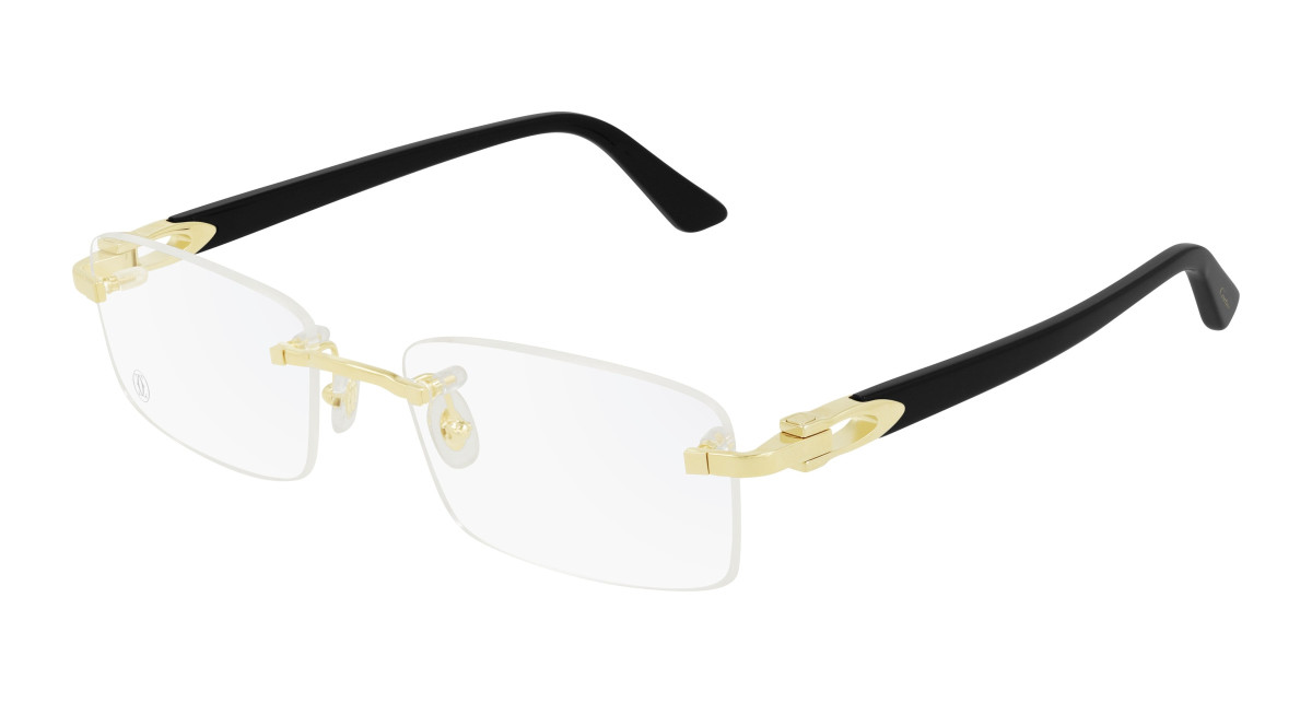 Lunettes de Vue Cartier CT0287O 001 Or