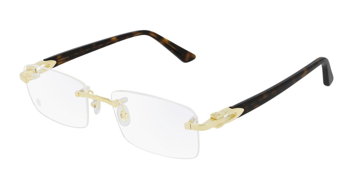 Lunettes de Vue Cartier CT0287O 002 Or