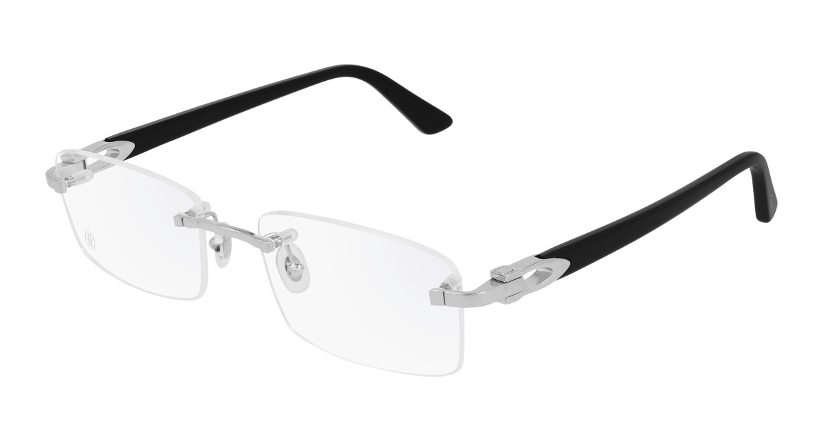 Lunettes de Vue Cartier CT0287O 004 Argent